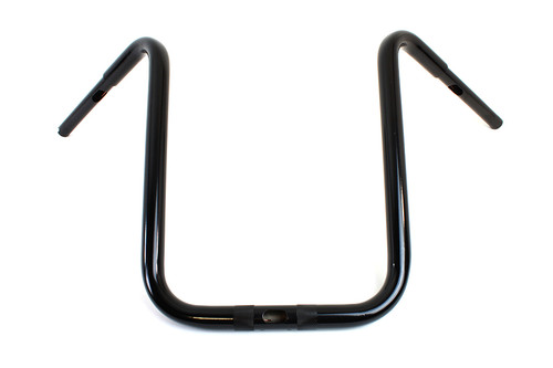 MCM #20272DB - 16 inch Fat Ape Handlebar with Indents Black
