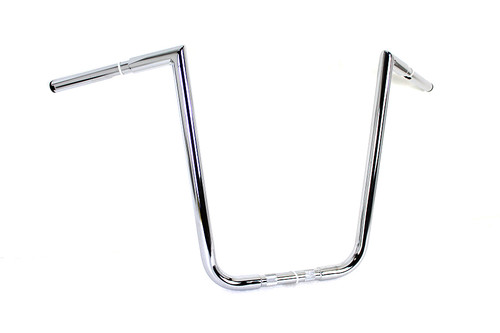 MCM #096828 - 18 inch Ape Hanger Z Handlebar Chrome