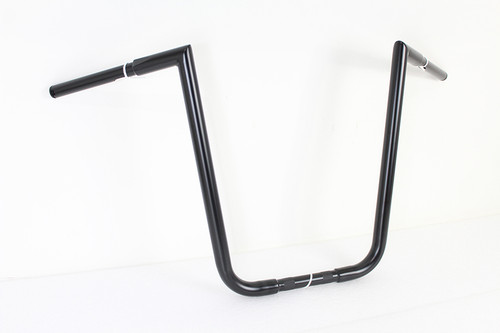 MCM #096829 - 18 inch Ape Hanger Z Handlebar Black