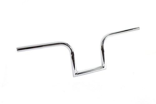 V-Twin #20295 - 8 inch Ape Hanger Z Handlebar Chrome