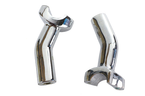 V-Twin - Factory Sample Chrome 4 inch Riser Set