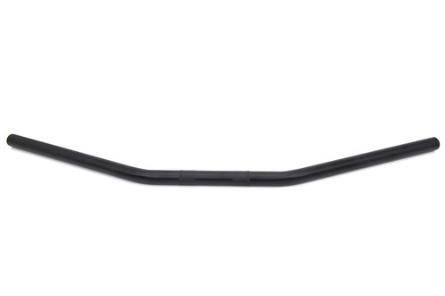 MCM #31-0172MBS - Black Drag handlebar with Indents