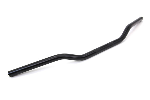 MCM #31-0019MBS - Black 3 inch Drag Handlebars without Indents