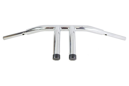 V-Twin #31-0167AB - 8 inch Fatster 'T' Handlebar without Indents