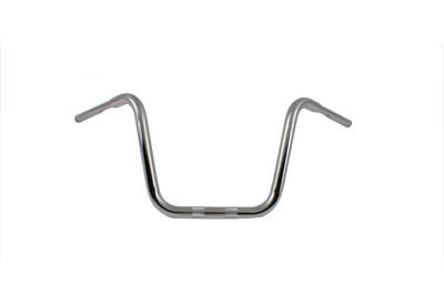 MCM #31-0165AS - 12-1/2 inch Rhino Ape Hanger Handlebar with Indents Chrome
