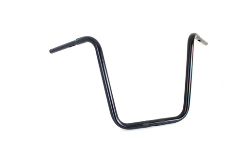 MCM #20290B - 18 inch Rhino Ape Hanger Handlebar with Indents Black