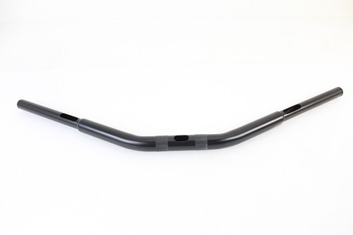 MCM #20244AB - 5-1/2 inch Drag Replica Handlebar with Indents Black