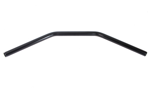 V-Twin #20301-BLACK - Flat Drag Handlebar without Indents Black
