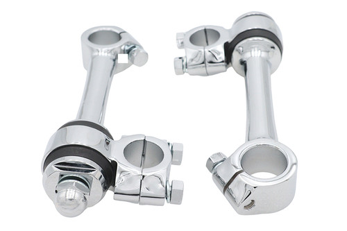 MCM - Chrome Replica 5-1/2 inch Flander Riser Set