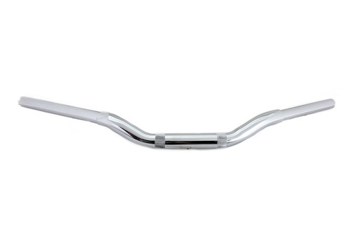 MCM #20244 - 2 inch Drag Handlebar without Indents Chrome