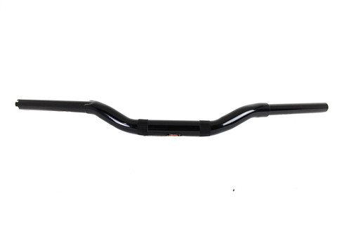 MCM #20244B - 2 inch Drag Handlebar without Indents Black