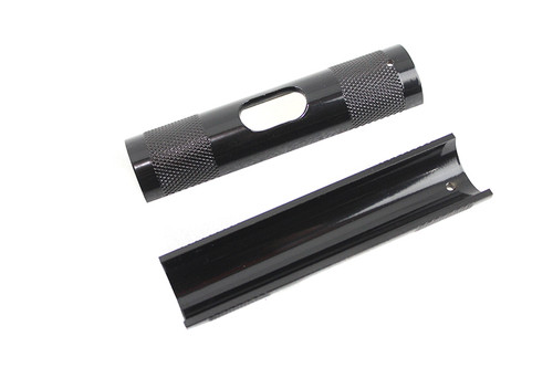 MCM #20304B - 1-1/4 inch Handlebar Riser Adapter Sleeve Spacer Set Black