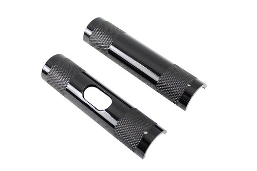 MCM #20304B - 1-1/4 inch Handlebar Riser Adapter Sleeve Spacer Set Black