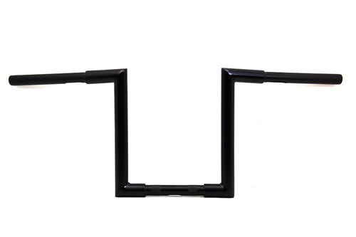 MCM #20250B - 11 inch Fatty 'Z' Bar Handlebar without Indents Black