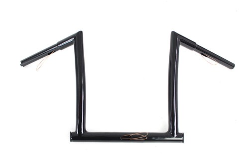MCM #20270B - 14 inch ChiZeled Z-Bar Handlebar