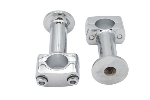 MCM - 3 inch Post Riser Set Chrome