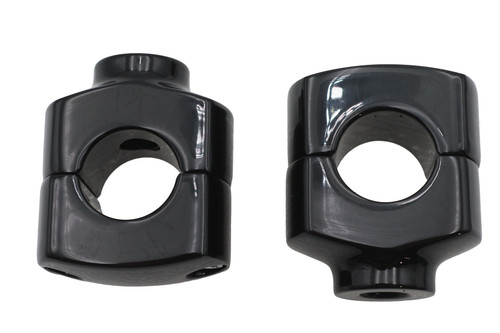 MCM - 1-1/2 inch Short Riser Set Black