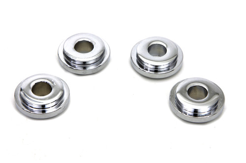 MCM #0403 - Chrome Solid Riser Mount Set