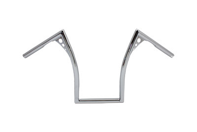 MCM #20118 - 15 inch Pirate Z-Bar Handlebar Chrome