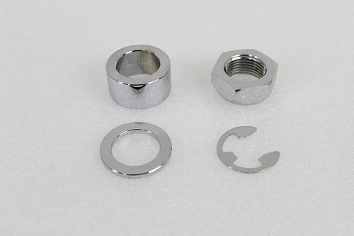 Colony - Rear Axle Spacer Set Smooth Style Chrome