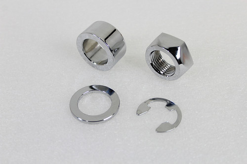 Colony - Rear Axle Spacer Set Smooth Style Chrome