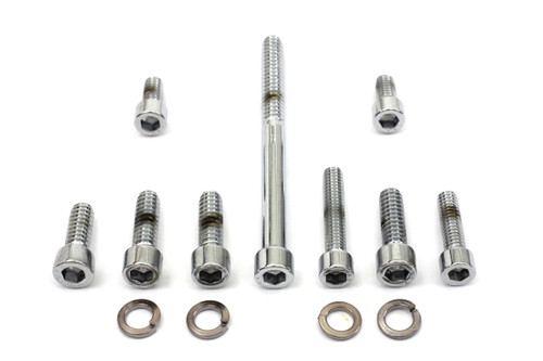 Colony - Chrome Carburetor Allen Screw Kit