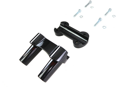 V-Twin #78644B - 4.1 inch Fat Riser Kit Black