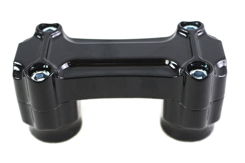 V-Twin #78827B - Fat 1 inch Riser Set Black
