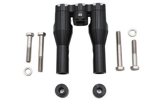 Wyatt Gatling #78969B - Wyatt Gatling 6 inch Baron Style Riser Set Black
