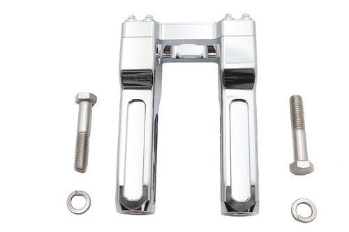 Wyatt Gatling #78970 - Wyatt Gatling 6 inch Pirate Style Riser Set Chrome