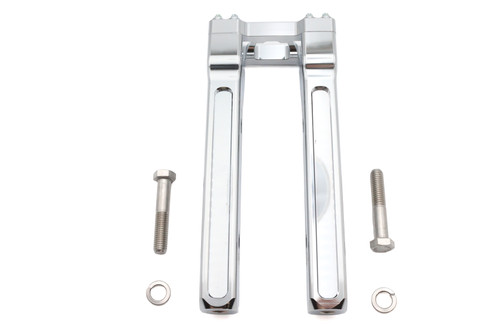 Wyatt Gatling #78970D - Wyatt Gatling 10 inch Pirate Style Riser Set Chrome