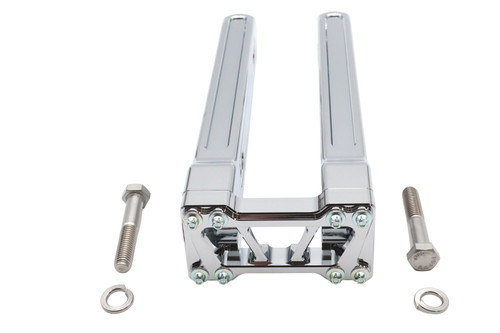 Wyatt Gatling #78970E - Wyatt Gatling 12 inch Pirate Style Riser Set Chrome