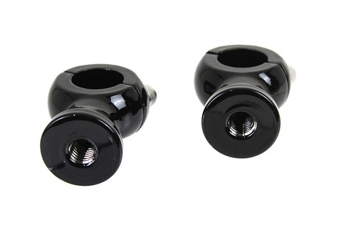 V-Twin - Black 1 inch X 1-3/4 inch Riser Set