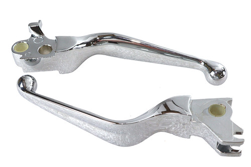 V-Twin - Chrome Hydraulic Hand Lever Set
