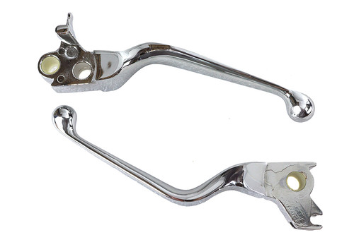 V-Twin - Chrome Hydraulic Hand Lever Set
