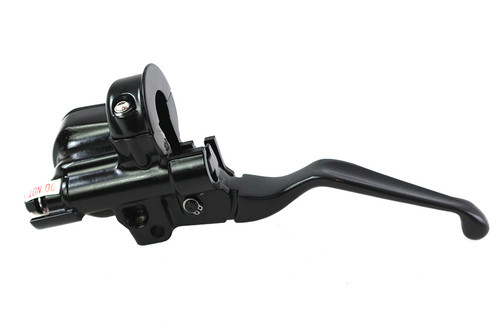 V-Twin #63819B - Handlebar Master Cylinder 1/2 inch Bore Black