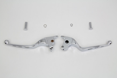 MCM #053808 - Chrome Drilled Hand Lever Set