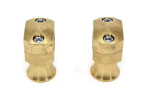 V-Twin - Shorty Style Brass Riser Set
