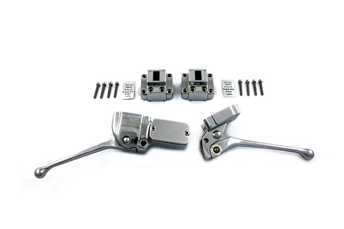 V-Twin #42376 - Handlebar Control Kit Chrome
