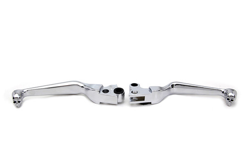 V-Twin #241-020 - Skull Contour Hand Lever Set