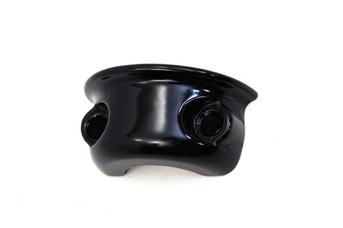V-Twin #07-0524B - Clutch Bracket and Master Cylinder Clamp Black