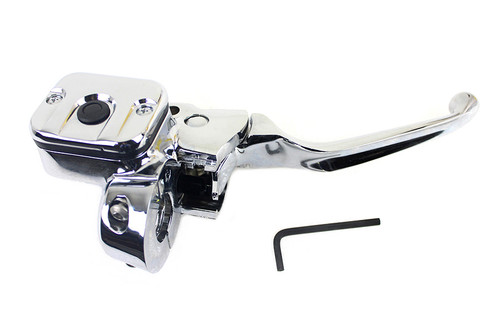 V-Twin #H07-0689-1 - Front Brake Master Cylinder Chrome