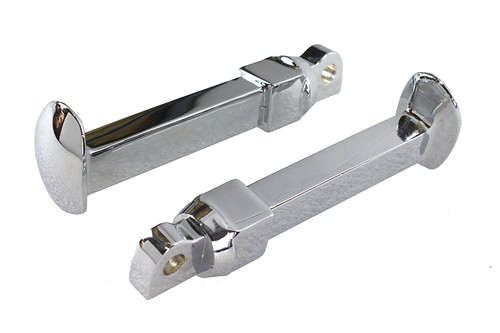 Wyatt Gatling #5100 - Chrome Railroad Style Footpeg Set