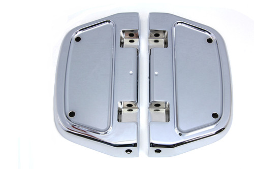 V-Twin - Chrome Passenger Footboard Set