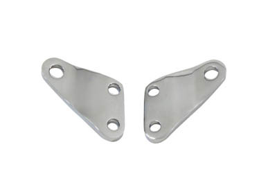 Wyatt Gatling #70141 - Chrome Footpeg Mount Bracket Set