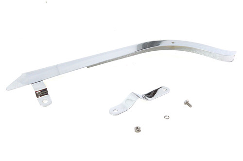 Wyatt Gatling #14016 - Chrome Left Side Chain Guard