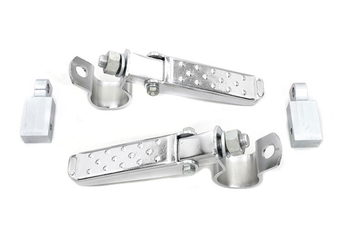V-Twin - Steel Dimpled Footpeg Kit