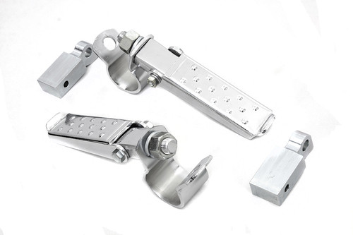 V-Twin - Steel Dimpled Footpeg Kit