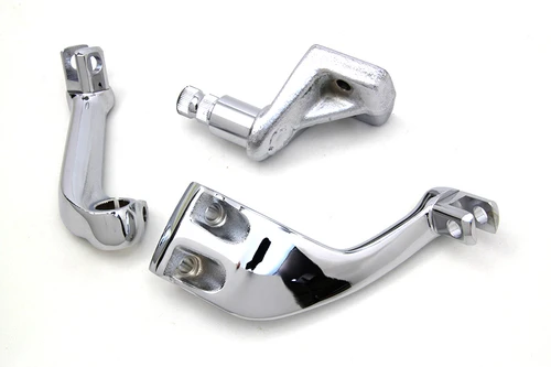 V-Twin - Chrome Driver Replica Footpeg Mount Set