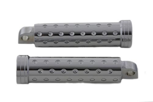 Wyatt Gatling #1328 - Chrome Colt 45 Footpeg Set